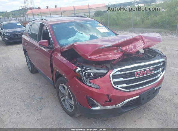 3GKALVEV0LL253263 2020 GMC TERRAIN Red Вид спереду