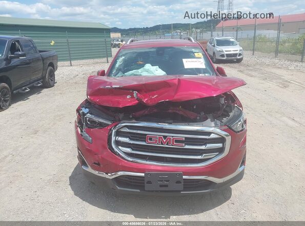 3GKALVEV0LL253263 2020 GMC TERRAIN Red Вид панелі приладів