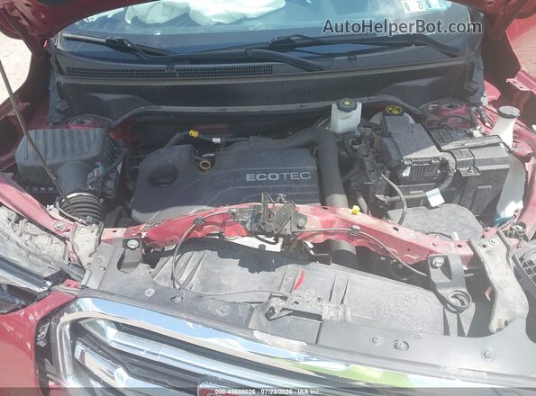 3GKALVEV0LL253263 2020 GMC TERRAIN Red Вид ззаду