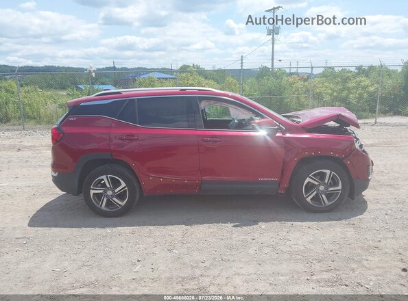 3GKALVEV0LL253263 2020 GMC TERRAIN Red Вид щитка приладів
