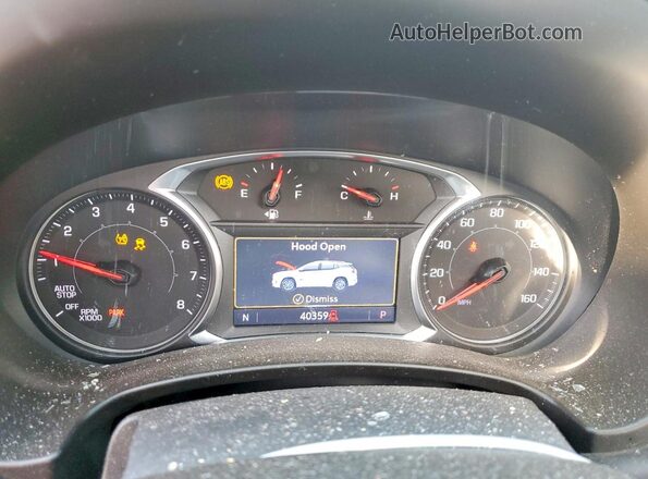 3GKALVEV0ML307095 2021 GMC TERRAIN White ხელსაწყოთა პანელის ხედი