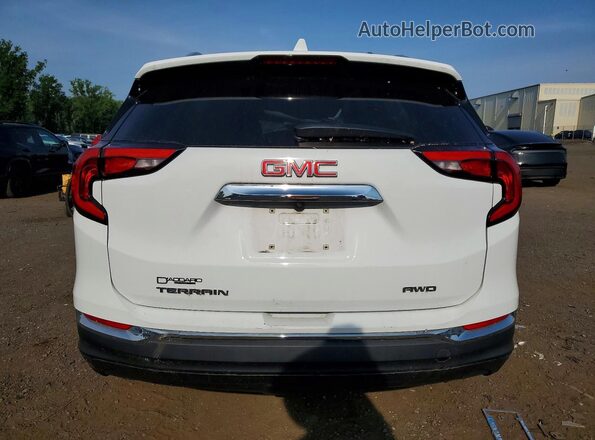 3GKALVEV0ML307095 2021 GMC TERRAIN White უკანა ხედი