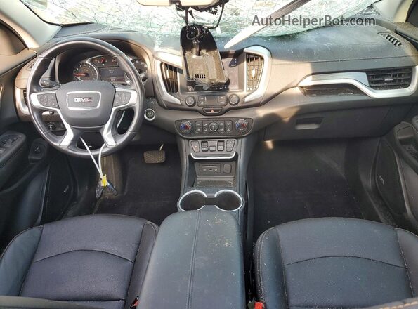 3GKALVEV0ML307095 2021 GMC TERRAIN White წინა პანელის ხედი