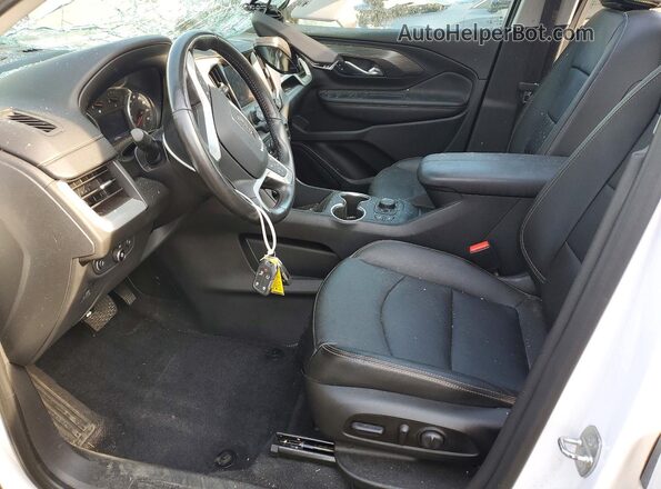 3GKALVEV0ML307095 2021 GMC TERRAIN White წინა სალონის ხედი