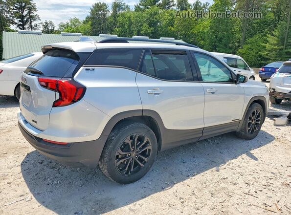 3GKALVEV0ML388227 2021 GMC TERRAIN Silver Rear right
