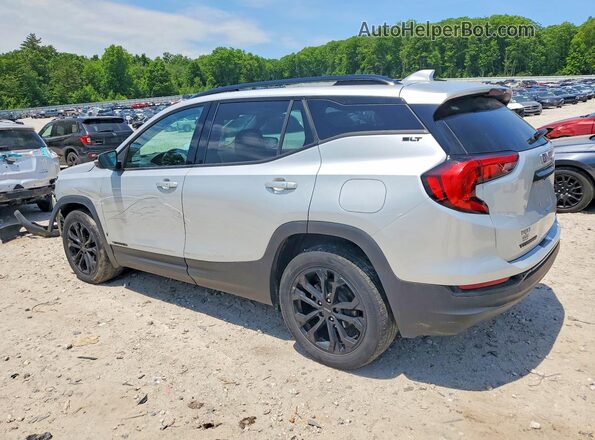 3GKALVEV0ML388227 2021 GMC TERRAIN Silver Rear left