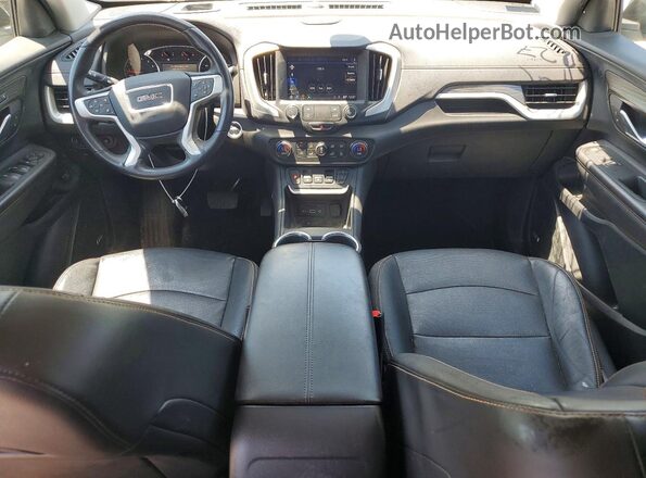 3GKALVEV0ML388227 2021 GMC TERRAIN Silver Dashboard view
