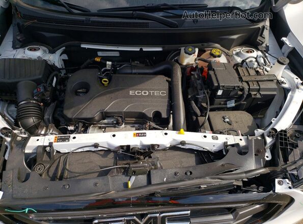 3GKALVEV0ML391029 2021 GMC TERRAIN White Widok komory silnika