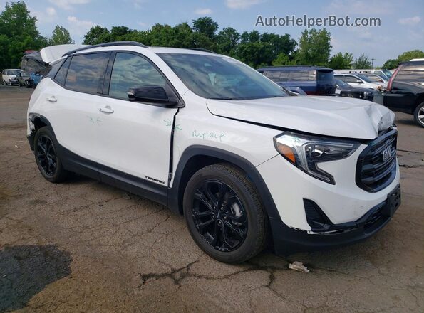 3GKALVEV0ML391029 2021 GMC TERRAIN White Przód prawy
