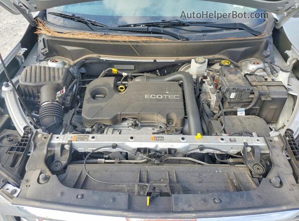3GKALVEV0ML392486 2021 GMC TERRAIN Silver Engine compartment view