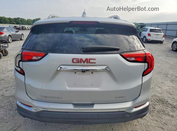 3GKALVEV0ML392486 2021 GMC TERRAIN Silver Rear view