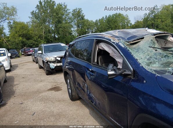 3GKALVEV0NL256117 2022 GMC TERRAIN Blue Rear interior view
