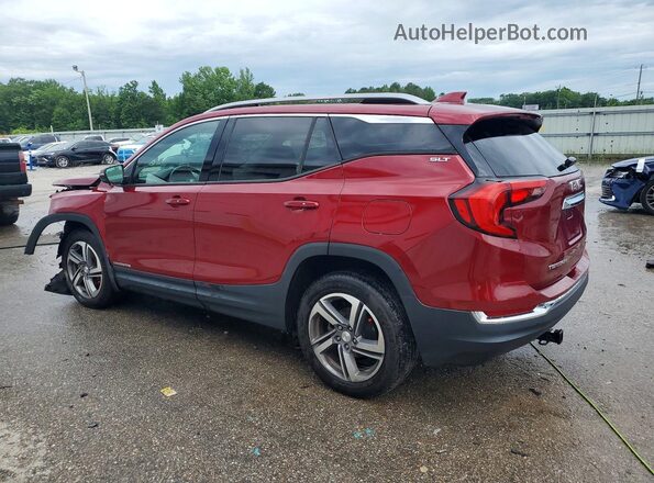 3GKALVEV1KL284682 2019 GMC TERRAIN Red Rear left