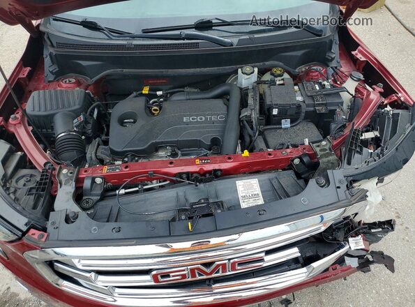 3GKALVEV1KL284682 2019 GMC TERRAIN Red Engine compartment view