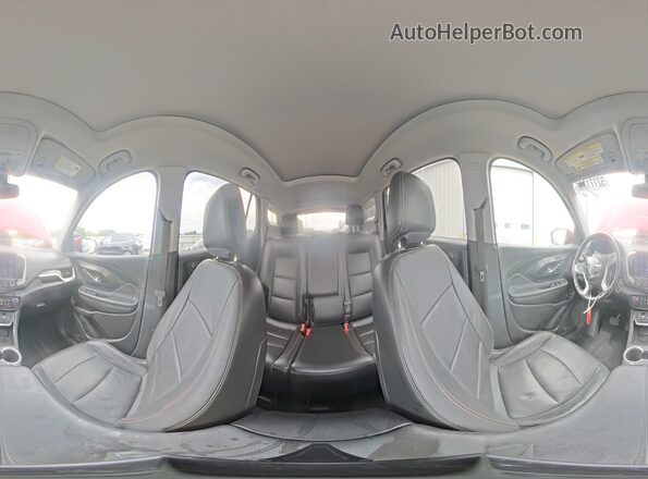3GKALVEV1KL284682 2019 GMC TERRAIN Red 360 interior view