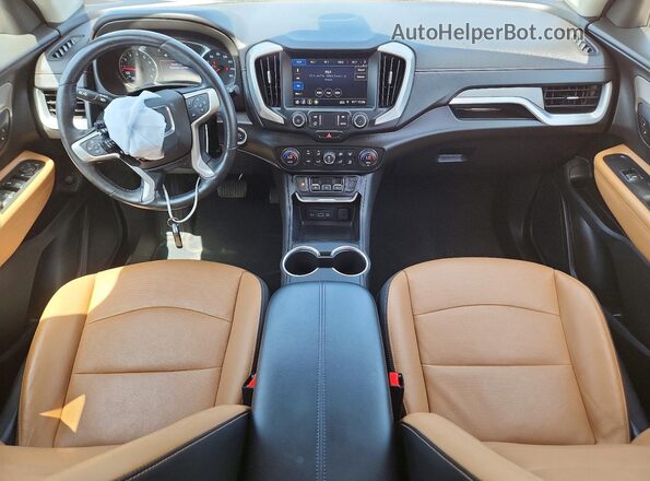 3GKALVEV1LL295425 2020 GMC TERRAIN White Dashboard view
