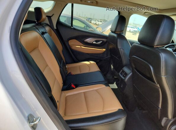 3GKALVEV1LL295425 2020 GMC TERRAIN White Rear seats view