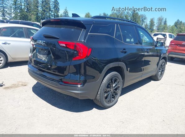 3GKALVEV1ML332801 2021 GMC TERRAIN Black Tył prawy