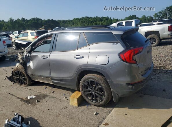 3GKALVEV1ML343975 2021 GMC TERRAIN Серебряный Задняя левая четверть
