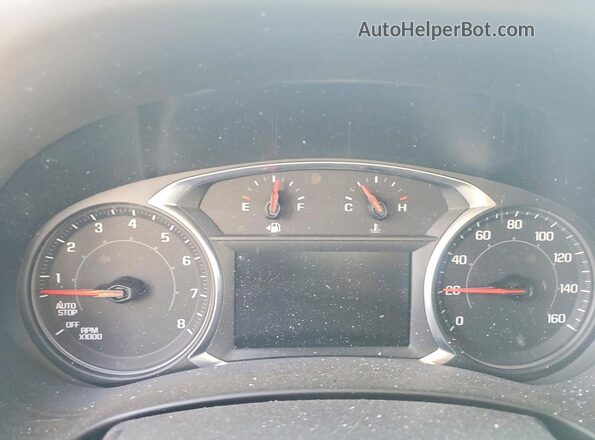 3GKALVEV1ML343975 2021 GMC TERRAIN Серебряный Вид щитка приборов
