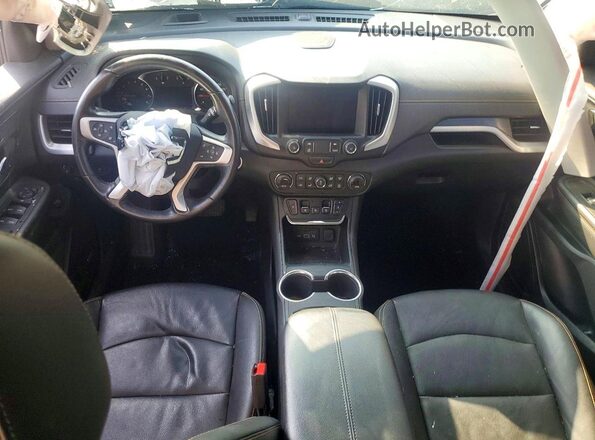 3GKALVEV1ML343975 2021 GMC TERRAIN Серебряный Вид панели приборов