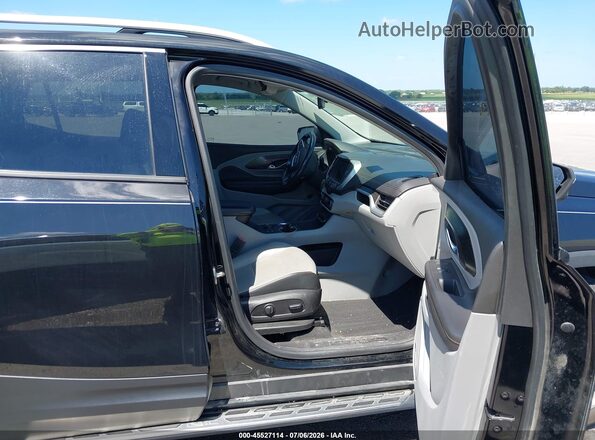 3GKALVEV2JL307031 2018 GMC TERRAIN Black Вид салону спереду