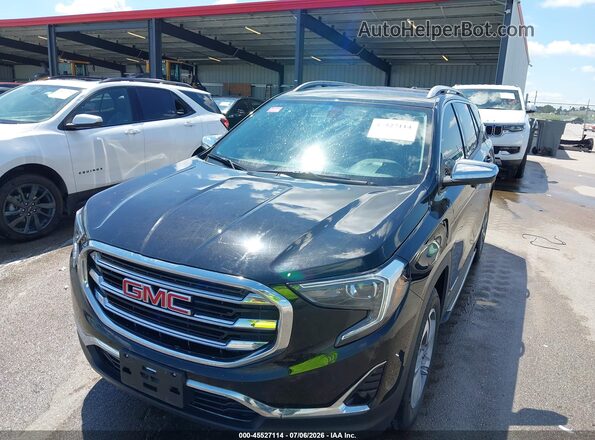 3GKALVEV2JL307031 2018 GMC TERRAIN Black Вид спереду