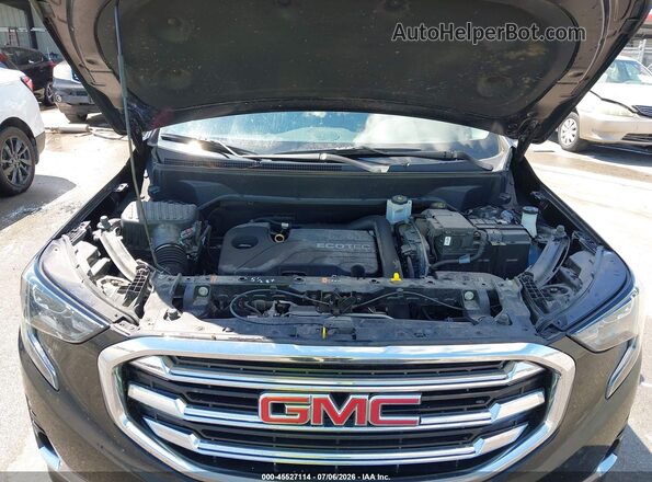 3GKALVEV2JL307031 2018 GMC TERRAIN Black Вид ззаду