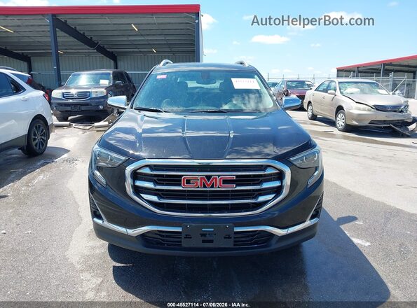 3GKALVEV2JL307031 2018 GMC TERRAIN Black Вид щитка приладів