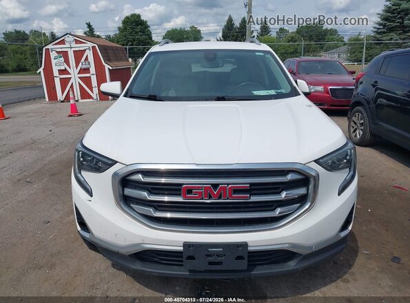 3GKALVEV2LL206249 2020 GMC TERRAIN White Instrument cluster view