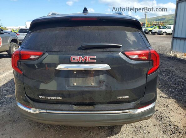 3GKALVEV2LL283073 2020 GMC TERRAIN Черный Вид сзади