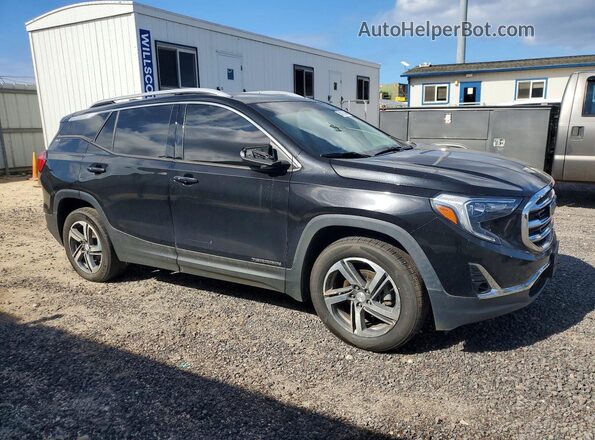 3GKALVEV2LL283073 2020 GMC TERRAIN Черный Передняя правая четверть