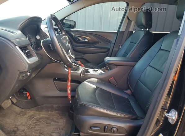 3GKALVEV2LL283073 2020 GMC TERRAIN Черный Вид салона спереди