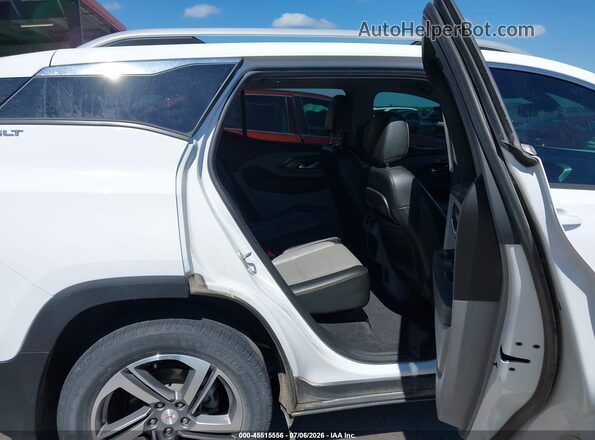 3GKALVEV2LL296521 2020 GMC TERRAIN White Vista de la etiqueta del VIN