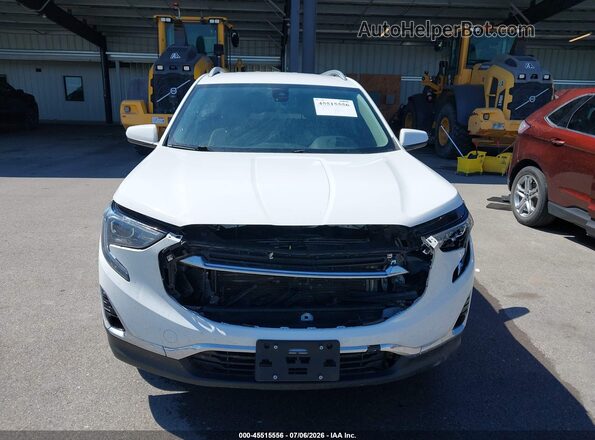 3GKALVEV2LL296521 2020 GMC TERRAIN White Vista del cuadro de instrumentos