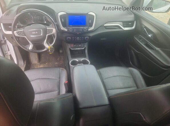 3GKALVEV2ML305994 2021 GMC TERRAIN White Widok deski rozdzielczej