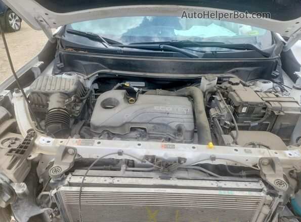3GKALVEV2ML305994 2021 GMC TERRAIN White Widok komory silnika
