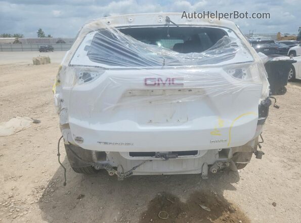 3GKALVEV2ML305994 2021 GMC TERRAIN White Widok z tyłu