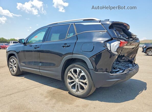3GKALVEV2ML328109 2021 GMC TERRAIN Black Trasero izquierdo