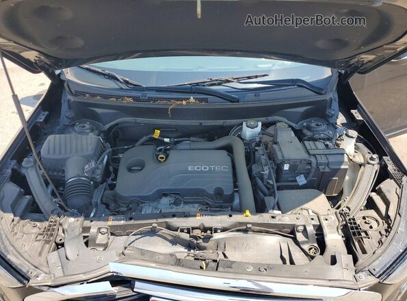 3GKALVEV2ML328109 2021 GMC TERRAIN Black Vista del compartimento del motor