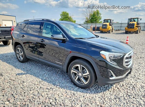 3GKALVEV2ML346464 2021 GMC TERRAIN Black Передня права чверть