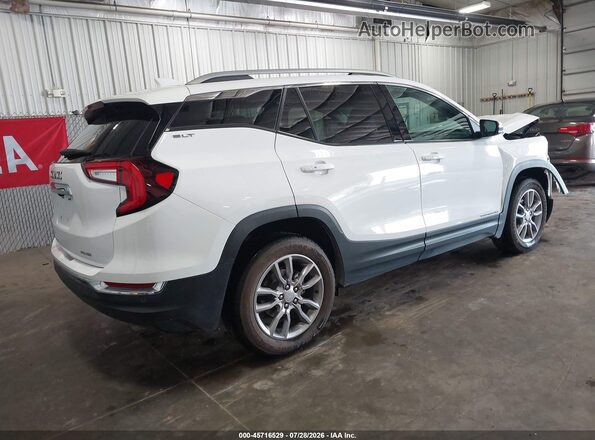 3GKALVEV2NL143091 2022 GMC TERRAIN White Задня права чверть