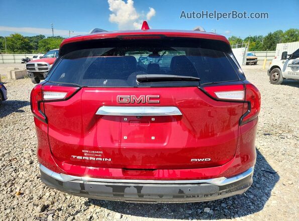 3GKALVEV2NL211468 2022 GMC TERRAIN Red Vista trasera