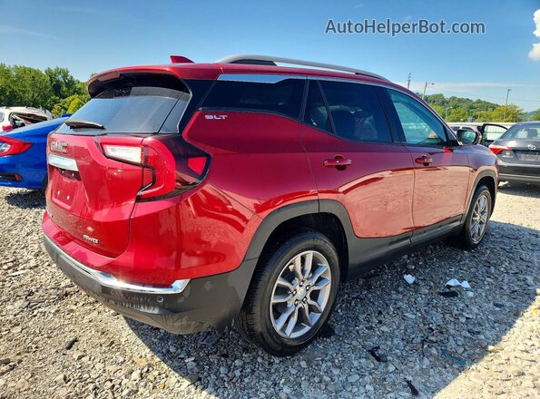 3GKALVEV2NL211468 2022 GMC TERRAIN Red Trasero derecho