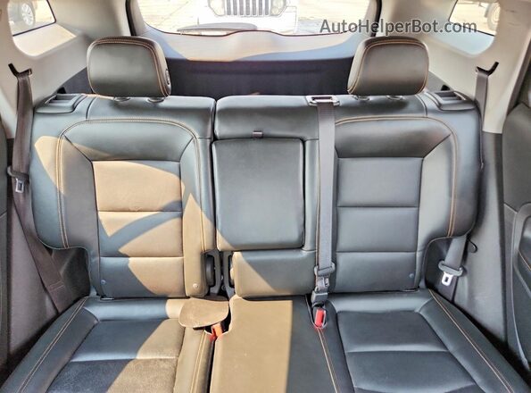 3GKALVEV3JL327417 2018 GMC TERRAIN Gray Rear seats view