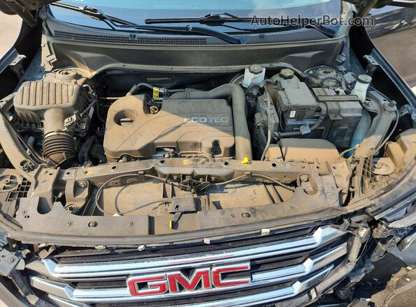 3GKALVEV3JL327417 2018 GMC TERRAIN Gray Engine compartment view