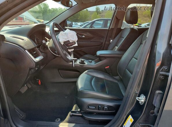 3GKALVEV3JL327417 2018 GMC TERRAIN Gray Front interior view