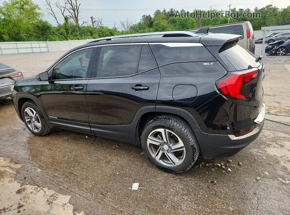 3GKALVEV3KL352657 2019 GMC TERRAIN Черный Задняя левая четверть