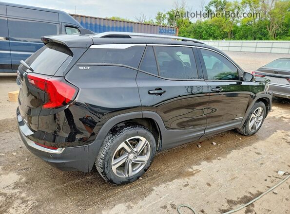 3GKALVEV3KL352657 2019 GMC TERRAIN Черный Задняя правая четверть