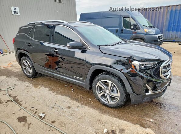 3GKALVEV3KL352657 2019 GMC TERRAIN Черный Передняя правая четверть